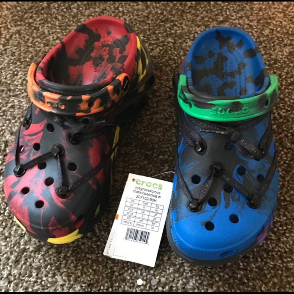 Ruby Rose Crocs
